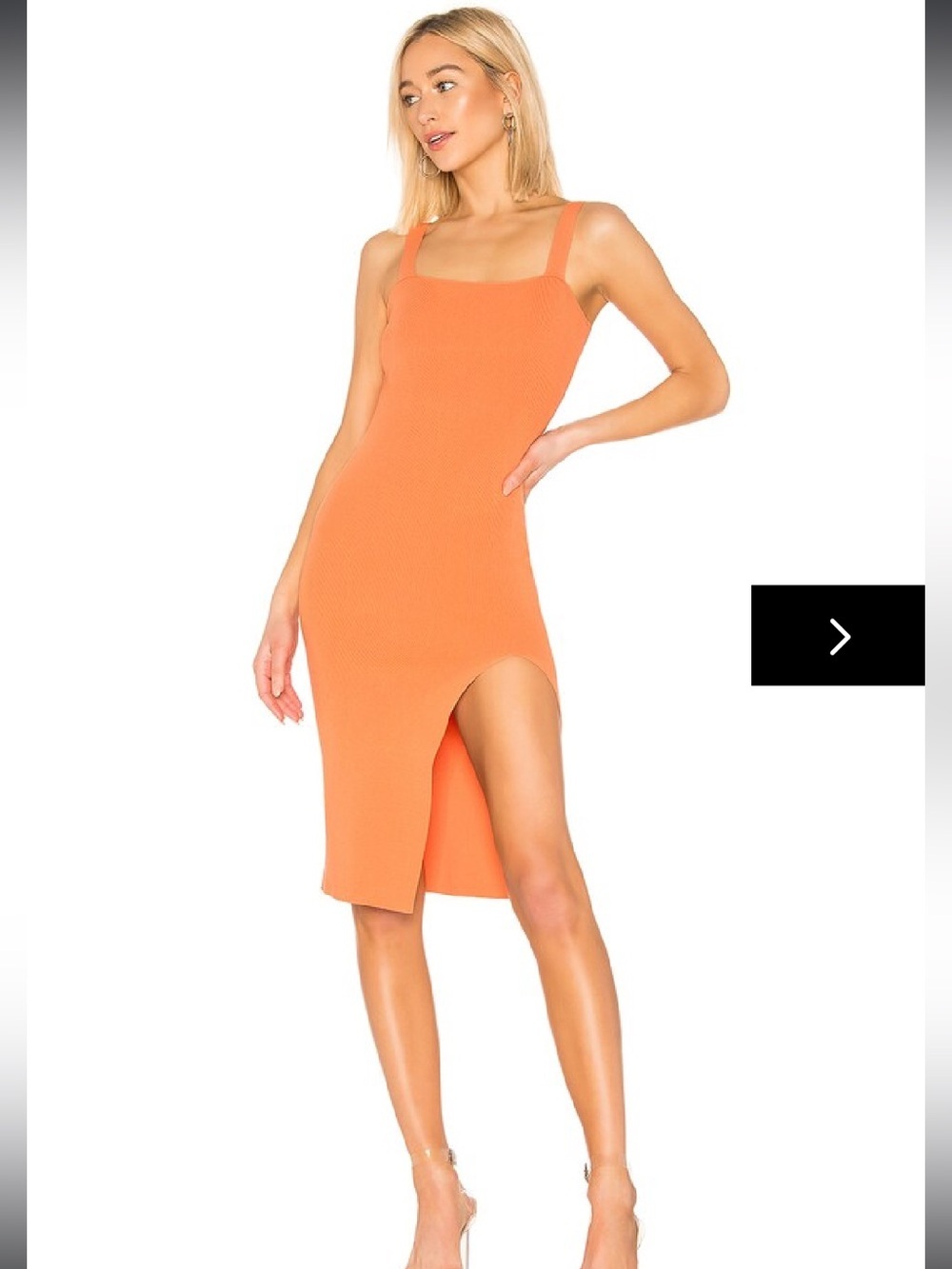 NWT Superdown Zoe Square Neck Dress